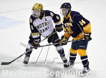 Thumbnail 2 in East Haven vs. Notre Dame Catholic (CIAC DI Quarterfinal) photogallery.
