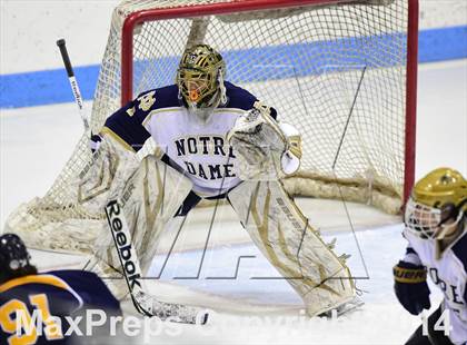 Thumbnail 1 in East Haven vs. Notre Dame Catholic (CIAC DI Quarterfinal) photogallery.