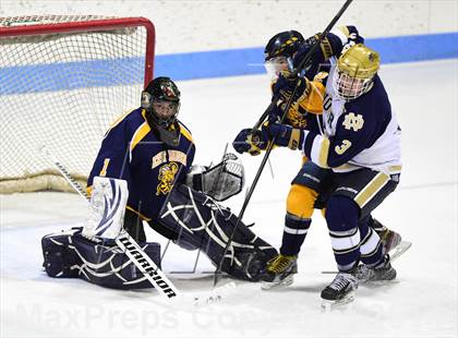 Thumbnail 2 in East Haven vs. Notre Dame Catholic (CIAC DI Quarterfinal) photogallery.