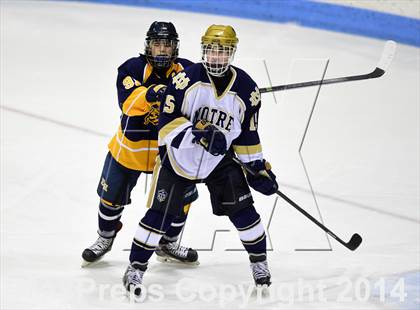 Thumbnail 2 in East Haven vs. Notre Dame Catholic (CIAC DI Quarterfinal) photogallery.