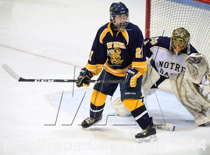 Thumbnail 3 in East Haven vs. Notre Dame Catholic (CIAC DI Quarterfinal) photogallery.