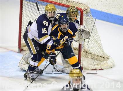 Thumbnail 1 in East Haven vs. Notre Dame Catholic (CIAC DI Quarterfinal) photogallery.