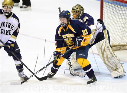 Thumbnail 2 in East Haven vs. Notre Dame Catholic (CIAC DI Quarterfinal) photogallery.