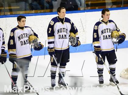 Thumbnail 1 in East Haven vs. Notre Dame Catholic (CIAC DI Quarterfinal) photogallery.