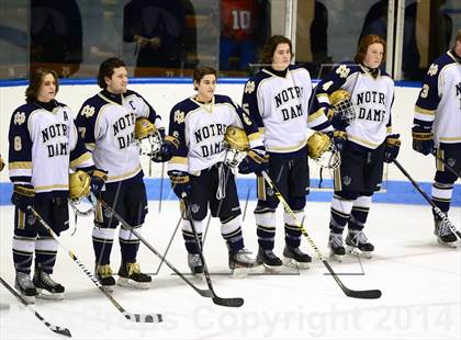 Thumbnail 1 in East Haven vs. Notre Dame Catholic (CIAC DI Quarterfinal) photogallery.