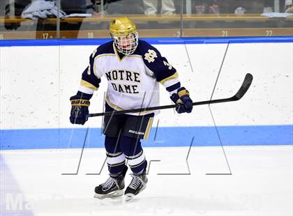 Thumbnail 2 in East Haven vs. Notre Dame Catholic (CIAC DI Quarterfinal) photogallery.
