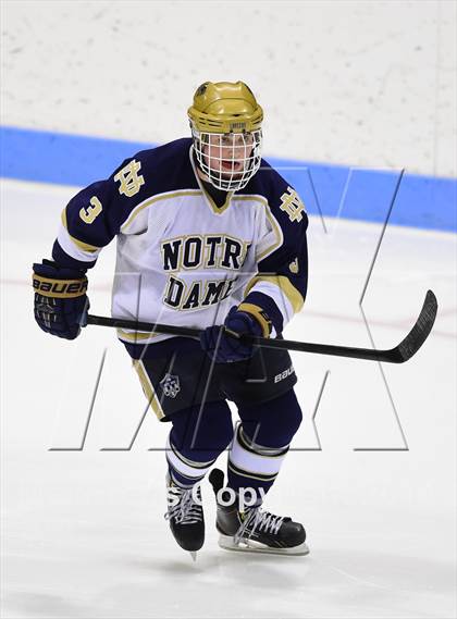 Thumbnail 2 in East Haven vs. Notre Dame Catholic (CIAC DI Quarterfinal) photogallery.