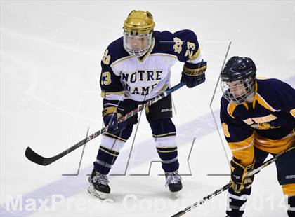 Thumbnail 3 in East Haven vs. Notre Dame Catholic (CIAC DI Quarterfinal) photogallery.