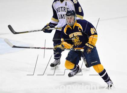 Thumbnail 3 in East Haven vs. Notre Dame Catholic (CIAC DI Quarterfinal) photogallery.
