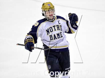 Thumbnail 2 in East Haven vs. Notre Dame Catholic (CIAC DI Quarterfinal) photogallery.