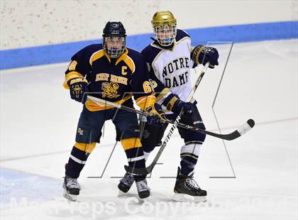Thumbnail 3 in East Haven vs. Notre Dame Catholic (CIAC DI Quarterfinal) photogallery.