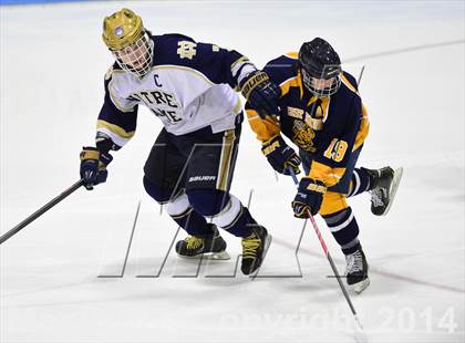 Thumbnail 2 in East Haven vs. Notre Dame Catholic (CIAC DI Quarterfinal) photogallery.