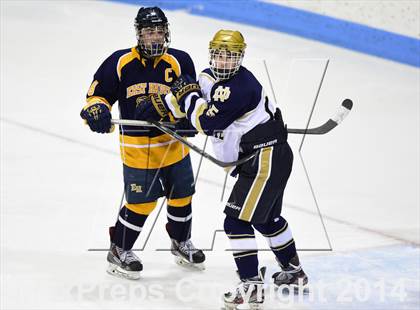 Thumbnail 3 in East Haven vs. Notre Dame Catholic (CIAC DI Quarterfinal) photogallery.