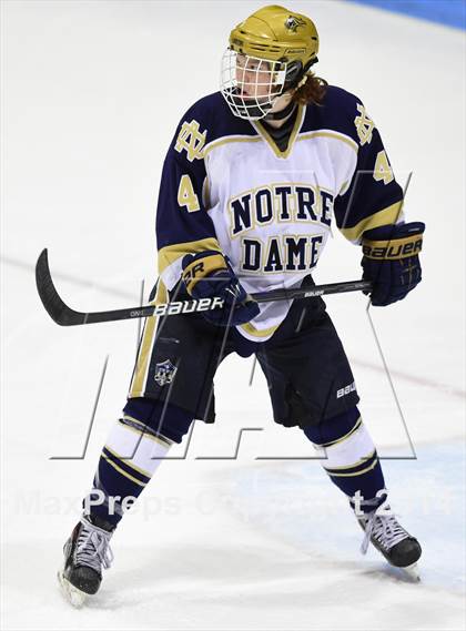 Thumbnail 2 in East Haven vs. Notre Dame Catholic (CIAC DI Quarterfinal) photogallery.