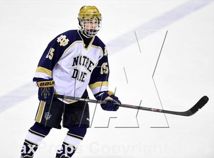 Thumbnail 1 in East Haven vs. Notre Dame Catholic (CIAC DI Quarterfinal) photogallery.
