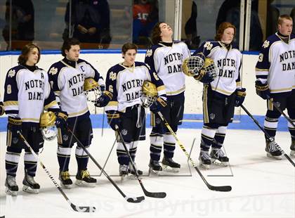 Thumbnail 1 in East Haven vs. Notre Dame Catholic (CIAC DI Quarterfinal) photogallery.