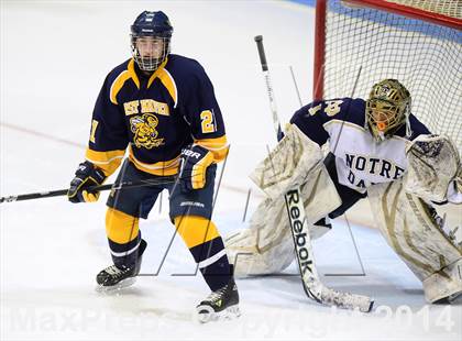 Thumbnail 2 in East Haven vs. Notre Dame Catholic (CIAC DI Quarterfinal) photogallery.