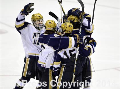 Thumbnail 2 in East Haven vs. Notre Dame Catholic (CIAC DI Quarterfinal) photogallery.