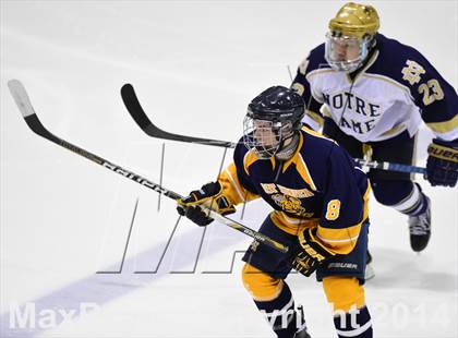 Thumbnail 1 in East Haven vs. Notre Dame Catholic (CIAC DI Quarterfinal) photogallery.