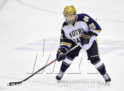 Thumbnail 2 in East Haven vs. Notre Dame Catholic (CIAC DI Quarterfinal) photogallery.