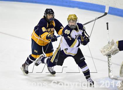 Thumbnail 3 in East Haven vs. Notre Dame Catholic (CIAC DI Quarterfinal) photogallery.