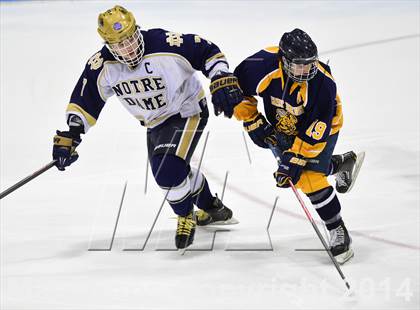 Thumbnail 3 in East Haven vs. Notre Dame Catholic (CIAC DI Quarterfinal) photogallery.