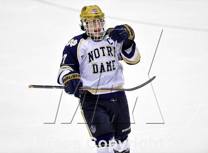 Thumbnail 1 in East Haven vs. Notre Dame Catholic (CIAC DI Quarterfinal) photogallery.