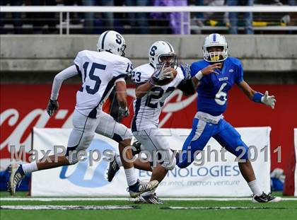 Thumbnail 3 in Syracuse vs Fremont (5A Semifinal) photogallery.