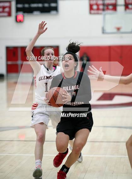 Thumbnail 1 in Village Christian @ Glendora (CIF SS D2 Semifinal) photogallery.