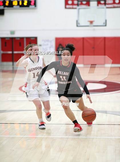 Thumbnail 2 in Village Christian @ Glendora (CIF SS D2 Semifinal) photogallery.
