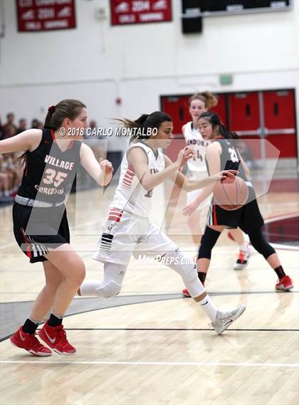 Thumbnail 2 in Village Christian @ Glendora (CIF SS D2 Semifinal) photogallery.
