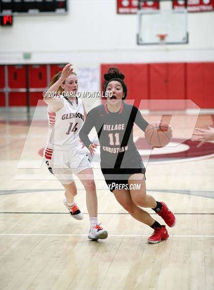 Thumbnail 3 in Village Christian @ Glendora (CIF SS D2 Semifinal) photogallery.