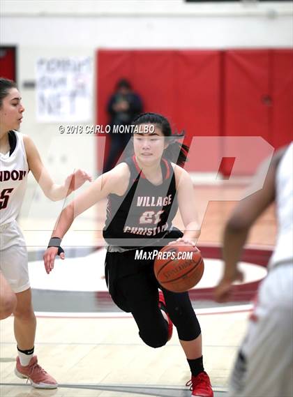 Thumbnail 2 in Village Christian @ Glendora (CIF SS D2 Semifinal) photogallery.
