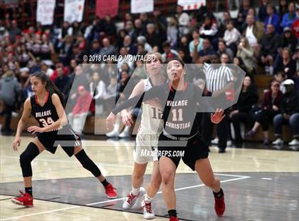 Thumbnail 2 in Village Christian @ Glendora (CIF SS D2 Semifinal) photogallery.