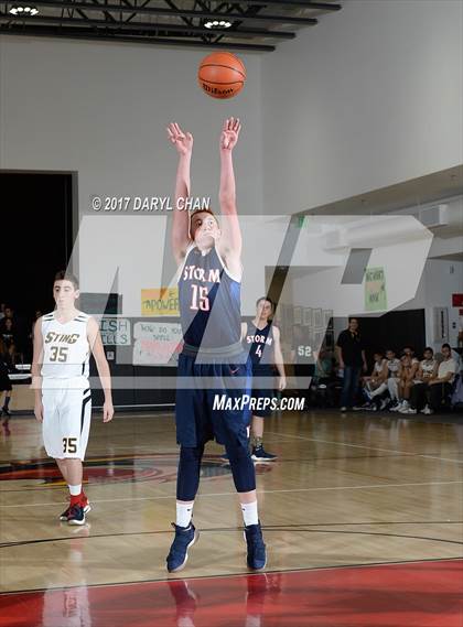 Thumbnail 2 in Katz Yeshiva High School vs Salanter Akiba Riverdale Academy (Steve Glouberman Tournament) photogallery.