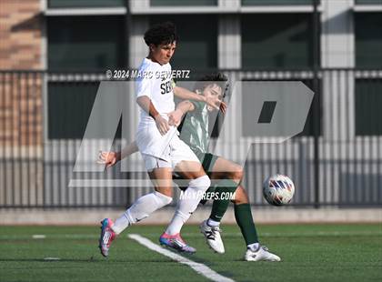 Thumbnail 1 in Servite vs. De La Salle (SoCal College Showcase) photogallery.