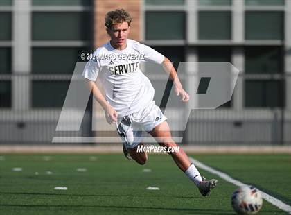 Thumbnail 3 in Servite vs. De La Salle (SoCal College Showcase) photogallery.