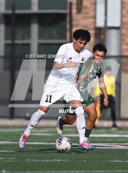 Thumbnail 2 in Servite vs. De La Salle (SoCal College Showcase) photogallery.