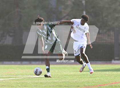 Thumbnail 3 in Servite vs. De La Salle (SoCal College Showcase) photogallery.