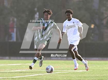 Thumbnail 1 in Servite vs. De La Salle (SoCal College Showcase) photogallery.