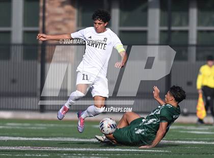 Thumbnail 2 in Servite vs. De La Salle (SoCal College Showcase) photogallery.