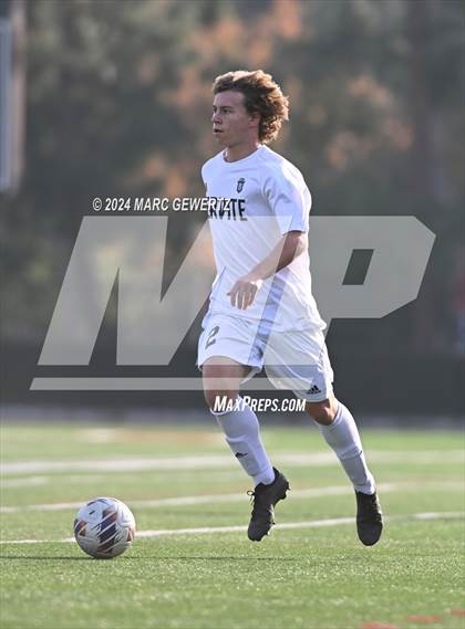 Thumbnail 3 in Servite vs. De La Salle (SoCal College Showcase) photogallery.