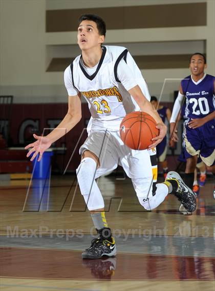 Thumbnail 2 in Diamond Bar vs. Cabrillo (MaxPreps Holiday Classic) photogallery.