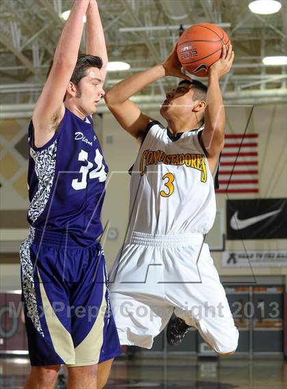 Thumbnail 2 in Diamond Bar vs. Cabrillo (MaxPreps Holiday Classic) photogallery.