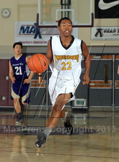 Thumbnail 3 in Diamond Bar vs. Cabrillo (MaxPreps Holiday Classic) photogallery.