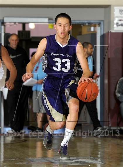 Thumbnail 2 in Diamond Bar vs. Cabrillo (MaxPreps Holiday Classic) photogallery.