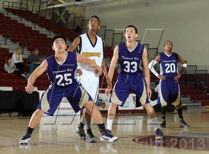 Thumbnail 3 in Diamond Bar vs. Cabrillo (MaxPreps Holiday Classic) photogallery.