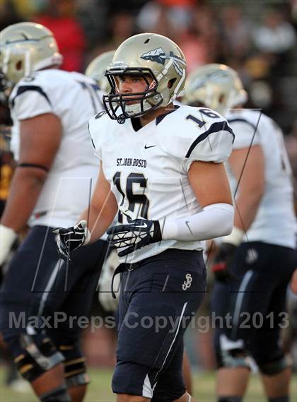 Thumbnail 3 in St. John Bosco vs. Dominguez photogallery.