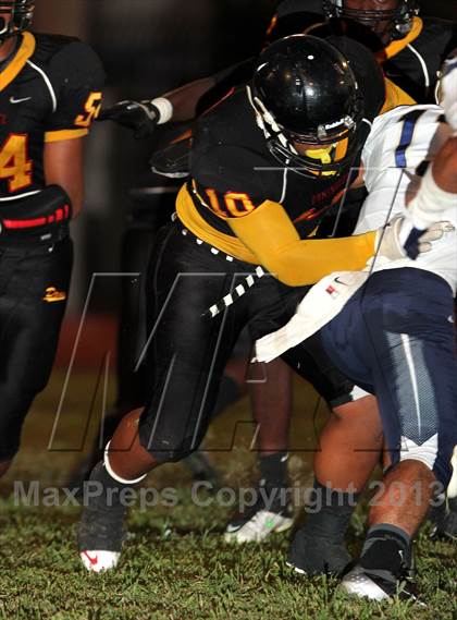 Thumbnail 2 in St. John Bosco vs. Dominguez photogallery.