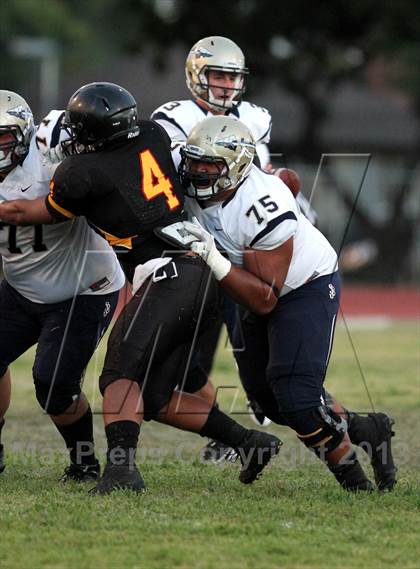 Thumbnail 3 in St. John Bosco vs. Dominguez photogallery.